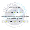 Ταινία LED Λευκή Professional Series 5m 7.2W/m 12V 30LED/m 5050 SMD 350lm/m 120° IP20 Μπλε  24140