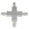 Διφασικός Connector 3 Καλωδίων Συνδεσμολογίας Cross (+) για Λευκή Ράγα Οροφής  93135