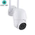 3mp  WIFI  AI Έξυπνη Κάμερα Ασφαλείας 360° 4X Zoom auto tracking ptz-Σειρήνα Συναγερμού  ICSEE IP66