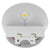 LED Φωτιστικό Τοίχου Απλίκα Αρχιτεκτονικού Φωτισμού Round Back Light Λευκό IP54 10 Watt 60° 1400lm 230V CREE Θερμό Λευκό  93053