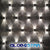 LED Φωτιστικό Τοίχου Αρχιτεκτονικού Φωτισμού Μαύρο Up Down με Ρυθμιζόμενες Μοίρες Φωτισμού 10-100° 1500lm 230V Ψυχρό Λευκό IP65  96406