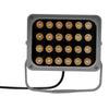 LED Προβολέας Αρχιτεκτονικού Φωτισμού 24W CREE 230v 2880lm Δέσμης 10° Μοιρών Αδιάβροχος IP67 Ultra Θερμό Λευκό - Πορτοκαλί 2200k  05025
