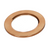 ROUND POLISHED BRASS PLASTIC RING FOR FALKO7R