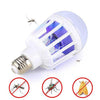 15W Λαμπα LED E27-Αντικουνοπικό Παρασιτοκτόνο Bug Zappers Electric led Mosquito Killer Lamp-Ψυχρο Λευκο-Μωβ