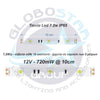 Ταινία LED Λευκή Professional Series 5m 7.2W/m 12V 30LED/m 5050 SMD 350lm/m 120° Αδιάβροχη IP65 Κόκκινο  73241