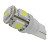 Λαμπτήρας LED T10 με 5 SMD 5050 Ψυχρό Λευκό  14040