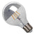 Λάμπα LED E27 G80 Ανεστραμμένου Καθρέπτου 4W 230V 400lm 180° Edison Filament Retro Θερμό Λευκό Ασημί 2700k Dimmable  44015