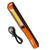 Φορητός Φακός Επαναφορτιζόμενος με Μπαταρίες PEN COB LED και Φορτιστή USB Πορτοκαλί Χρώμα  07012