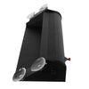 Φώτα Πυροσβεστικής STROBO για Παρμπρίζ Αυτοκινήτου με Βεντούζες Στήριξης LED 2 x COB LIGHT 8W 10-30V Κόκκινο  34313