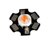3W LED Υψηλής Ισχύος LED Chip Bridgelux- 400-840nm-20mm PCB Board-3.2-3.6vdc-Φουξια-1 τεμ