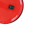 Μοντέρνο Επιτραπέζιο Φωτιστικό Γραφείου Μονόφωτο Μεταλλικό Κόκκινο Λευκό με Διακόπτη ΟN/OFF  STUDENT RED 01535