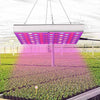 45W 144 LED Πλήρους Φάσματος Φωτιστικό Ανάπτυξης Φυτων θερμοκηπίου-400-700 PPFDμmol (m2·s) λάμπα πλήρωσης 85-265V