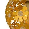 Μοντέρνο Κρεμαστό Φωτιστικό Οροφής Τρίφωτο Χρυσό Μεταλλικό με Κρύσταλλα  MARGARO 01671