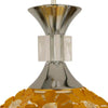 Μοντέρνο Κρεμαστό Φωτιστικό Οροφής Τρίφωτο Χρυσό Μεταλλικό με Κρύσταλλα  MARGARO 01671