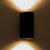 GloboStar® MURANO 60610 Φωτιστικό Τοίχου - Απλίκα Αρχιτεκτονικού Φωτισμού Εξωτερικού Χώρου Up & Down Αλουμινίου με Ντουί 2 x GU10 AC 220-240V Αδιάβροχο IP65 L15 x W8 x H6.8cm - Λευκό - 5 Years Warranty