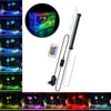 Φωτιστικό Ενυδρείου & Οξυγονωτής / Μηχανισμός Φυσαλίδων 30cm LED 12W 180° AC 230V Αδιάβροχο IP68 με Ασύρματο Χειριστήριο IR Πολύχρωμο RGB Dimm - ecoinn.gr