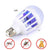9W Λαμπα LED E27-Αντικουνοπικό Παρασιτοκτόνο Bug Zappers Electric led Mosquito Killer Lamp-Ψυχρο Λευκο-Μωβ
