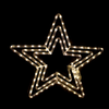 '3 STARS' 108 LED ΣΧΕΔΙΟ 4.5m ΜΟΝΟΚΑΝΑΛ ΦΩΤΟΣΩΛ ΘΕΡΜΟ ΛΕΥΚΟ ΜΗΧΑΝΙΣΜΟ FLASH IP44 56cm 1.5m ΚΑΛΩΔ