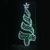 'CHRISTMAS TREE',270&200LED ΕΠΙΣT ΣΧΕΔ 7.5mΜΟΝΟΚ ΦΩΤ+ΛΑΜ ΣΕΙΡ,CW+ΠΡΑΣ ΣΤΑΘ,IP44,750x200CM,1.5m ΤΡ