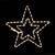 DOUBLE STARS 72 LED ΣΧΕΔΙΟ 3m ΜΟΝΟΚΑΝΑΛ ΦΩΤΟΣΩΛ ΘΕΡΜΟ ΛΕΥΚΟ ΜΗΧΑΝΙΣΜΟ FLASH IP44 55cm 1.5m ΚΑΛΩΔ