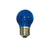 E27 BLUE GLASS BALL 4W 230V AC 390LM LED COG