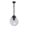 GLOBE 250 GARDEN HANGING LAMP 1XE27 IP55 BLACK