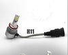 H11 Λαμπα LED αυτοκινήτου-8000Lm Σετ  2τεμ-72w -Bridgelux COB-DC8-48V- με Ανεμιστήρα 6000K