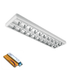 LENA-V ΜΕ LED (1200MM) 2X18W 4000K ΕΞΩΤΕΡΙΚΟ 1230X330mm ΜΕ ΜΠΛΟΚ