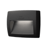 LORENZA 190 LED WALL LAMP 8.5W 4000K IP55 BLACK