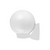 PLASTIC WALL GARDEN WHITE LUMINAIRE Φ200 E27 IP44