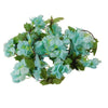 ® 09023 Τεχνητό Κρεμαστό Φυτό Διακοσμητική Γιρλάντα Μήκους 2.2 μέτρων με 18 X Άνθη Κερασιάς Γαλάζιο