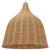 ® BAHAMAS 01203 Vintage Κρεμαστό Φωτιστικό Οροφής Μονόφωτο Μπεζ Ξύλινο Ψάθινο Rattan Φ45 x Υ47cm