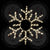 SNOWFLAKE 144 LED ΣΧΕΔΙΟ 6m ΜΟΝΟΚΑΝΑΛΟΣ ΦΩΤΟΣΩΛΗΝΑΣ ΘΕΡΜΟ ΛΕΥΚΟ ΜΗΧΑΝΙΣΜΟ FLASH IP44 56cm 1.5m ΚΑΛΩΔΙΟ