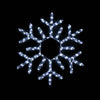 SNOWFLAKE 144 LED ΣΧΕΔΙΟ 6m ΜΟΝΟΚΑΝΑΛΟΣ ΦΩΤΟΣΩΛΗΝΑΣ ΨΥΧΡΟ ΛΕΥΚΟ ΜΗΧΑΝΙΣΜΟ FLASH IP44 56cm 1.5m