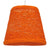 Vintage Κρεμαστό Φωτιστικό Οροφής Μονόφωτο Πορτοκαλί Ξύλινο Ψάθινο Rattan Φ32  PLAYROOM ORANGE 00997